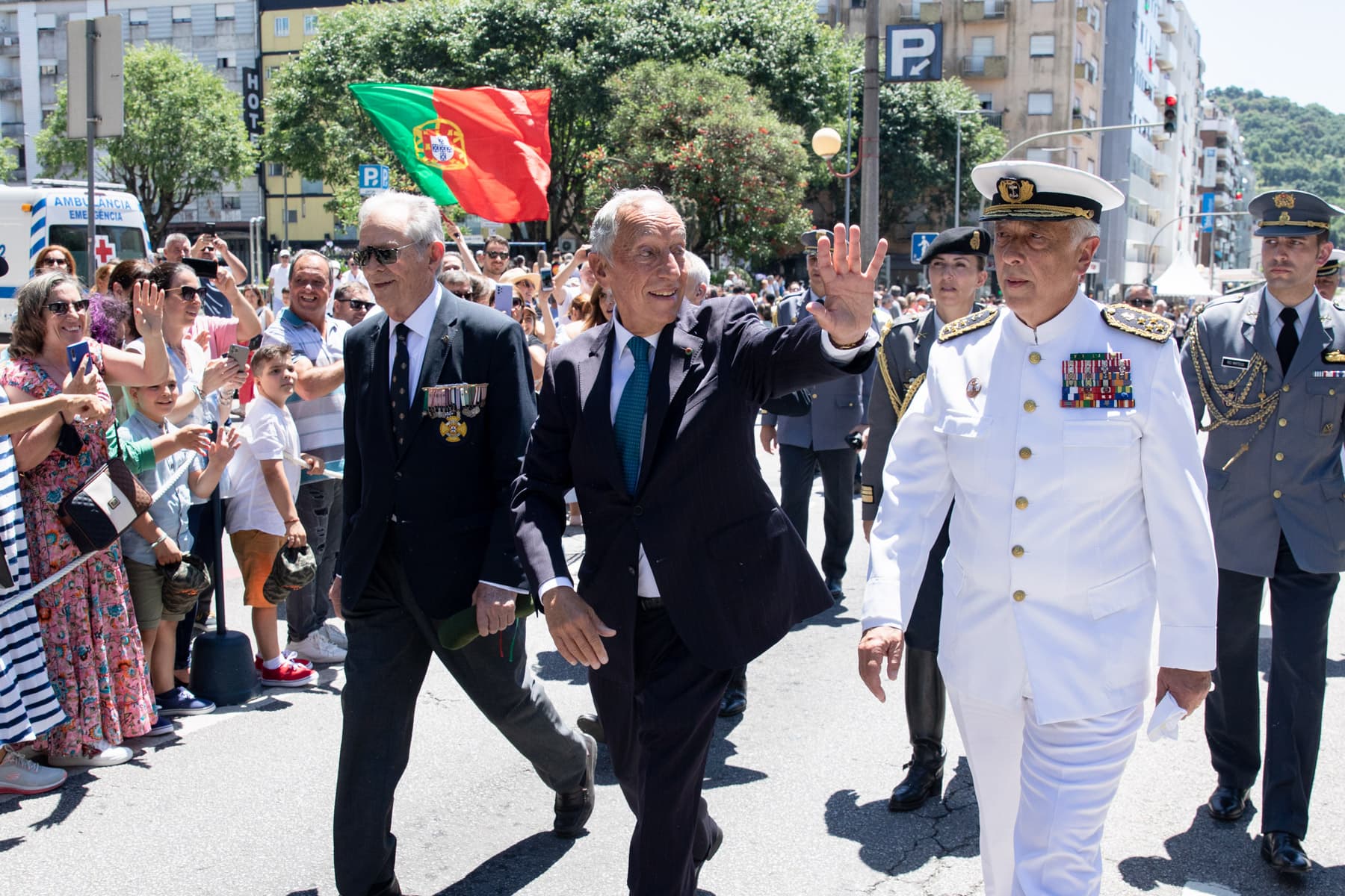 Cerimónia Militar Comemorativa do Dia de Portugal, de Camões e